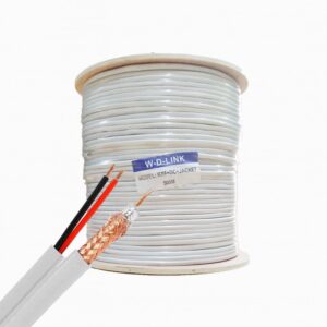 CABLE DOUBLE BLANC AVEC JACKET KX6A