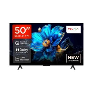 TV TCL 50P7K 50" SMART QLED 4K UHD AVEC GOOGLE TV, HDR10+, DOLBY VISION, DOLBY ATMOS, WI-FI, HDMI 2.1 & 60Hz