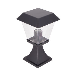 KOLONYA BORNE JARDIN E27 30CM NOIR MAT